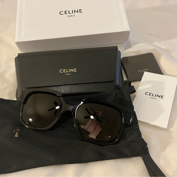New Celine Eyewear Maillon Triomphe Sunglasses $420 - Picture 6 of 16